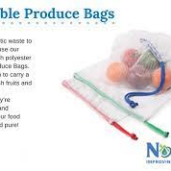 Norwex produce bags, set of 3 - Picture 2 of 4
